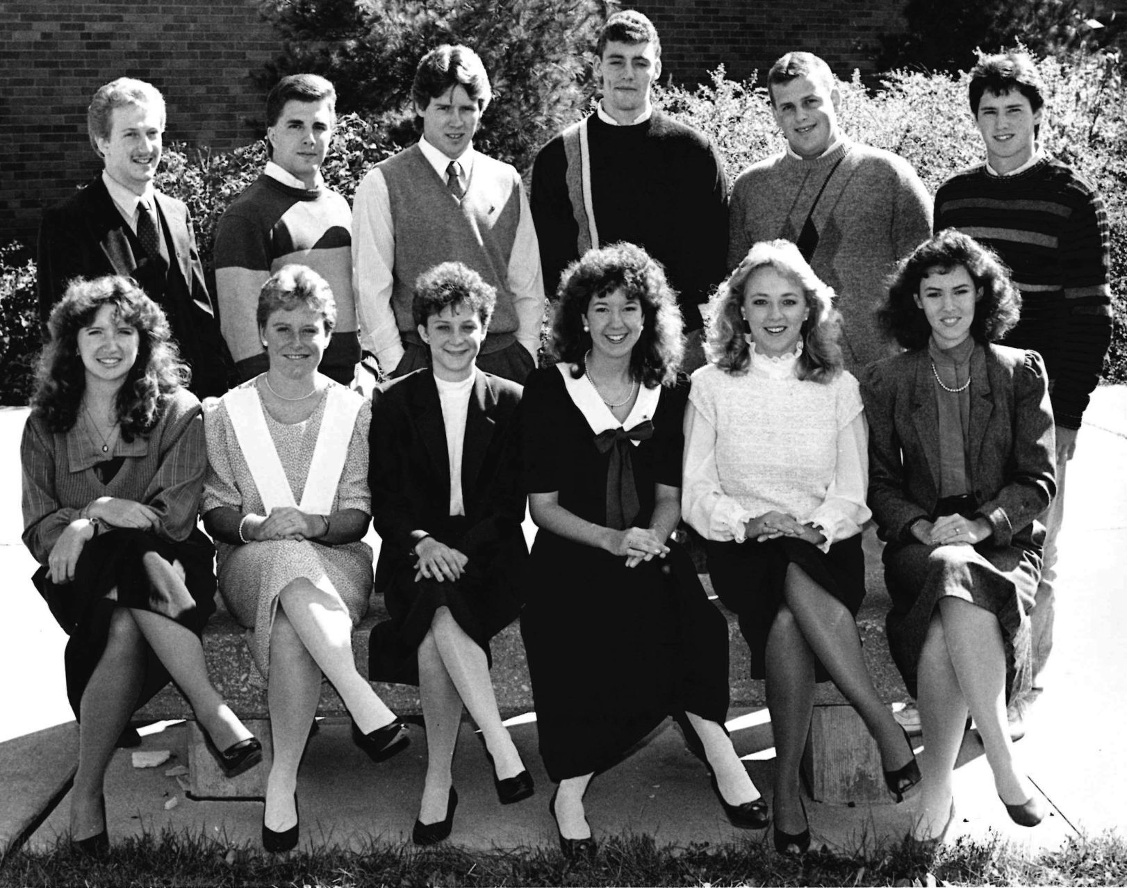 1986 Homecoming court